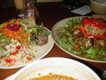 Mixed Salad:Carrot Zip,Eggplant Zataar, Quinoa Salad