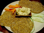 Cavaar Chip w/Hummus