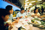 dinner time at this place, previously was the race course.
