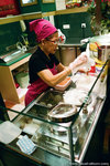 also at the same department store this woman was making some dessert, but I forgot the name
