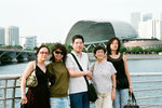 Auntie, Emily, Uncle Chiu, Mom, Cursty

