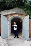 Joe outside the Bomb Room