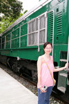 Little Cat Getting on Train 51