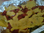 Cheesy nachos 