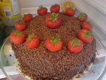 Choco cream cake for work 