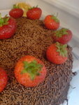 Choco cream cake for work