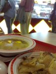 My lunch - potato + soup again@ Maidan Nezalezhnosti shopping center
