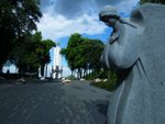 Still not sure where here're.  Just walk straight from Arsenalna‎ metro on the way to Kyivo-Pechers'ka Lavra