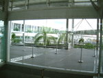 Outside the airport
