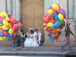 Wedding in Sundays w/ balloons