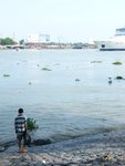 Along the riverside