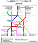 Much more simple St.Petersburg metro