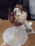 Dessert: Dame Blanche 