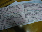 ID ticket again, either economy or business