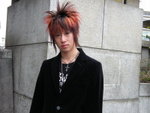Again a young man outside Meiji shrine/ Harajuku bridge?