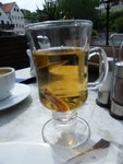 Yummy hot apple tea
