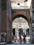 A glimpse of the interior Colosseum