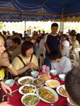 Day 2> a big thanksing lunch after the Service