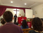 Day 3> Sunday service of our church w/ translations