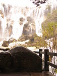 D3@ Jiuzhaigou NP<BR>a famous waterfall