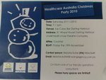 Info of the x'mas party