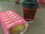 A light breakfast before Sunday service