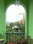 <font color=TAN>>>Tirana</font><BR>View of our room in Tirana Hostel