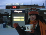 #12<BR>Probably we're crazy to taste ice-cream in -21 C�x<br>-21C ���Y�����| 