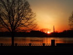 #25<BR>Sunset at the greenbelt