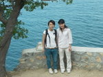 <font color=tan>>>Ohrid</font><BR>Photo outside the famous church