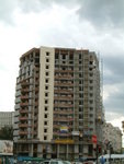 <font color="tan">>>Bucharest</font><BR>A damaged building