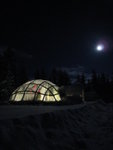 #11<BR>Our glass igloo at night...