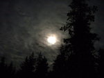 #18<BR>So cloudy but the moon is so bright