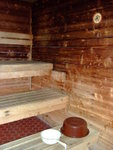 #28<BR>A corner in the sauna