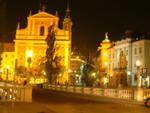 Town Hall with triple bridge