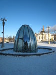 #13<BR>Fountain in the snow