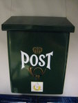 #19<BR>Post box of Tampere with Moomin postmark