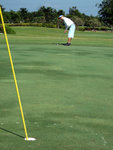 

I'll save the hole with this 60 foot putt for the tie
