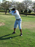 A big divot in the making