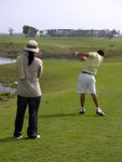 Golfing.....