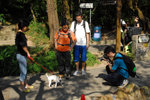 沿夏力道來到盧吉道交會處, 休憩一回再行上山