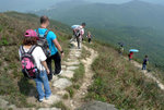 落山初段既路都唔易行