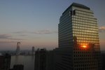 Sunrise at World Finanical Center