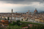 view from terrace @ Piazzale Michelangiolo