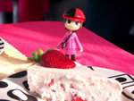 my favorite Strawberry Yogurt Cheesecake