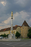 Angel Watching Over the Town Centre