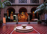 
Casa de Alentejo, a stylish Lisbon restaurant decorated with Moorish patterns near Rossio Square