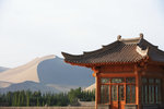 The view from our hotel room in Duanhuang