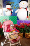 Jiah with Snowman