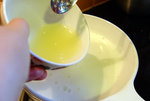 put into lemon juicy in the boiled milk
